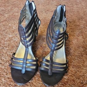 Brown heels size 9